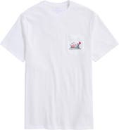 vineyard vines Golfer Whale Pocket Graphic T-Shirt