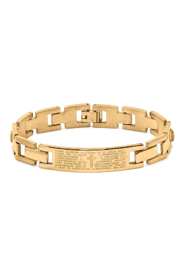 Spanish Prayer Bracelet, Main, color, GOLD