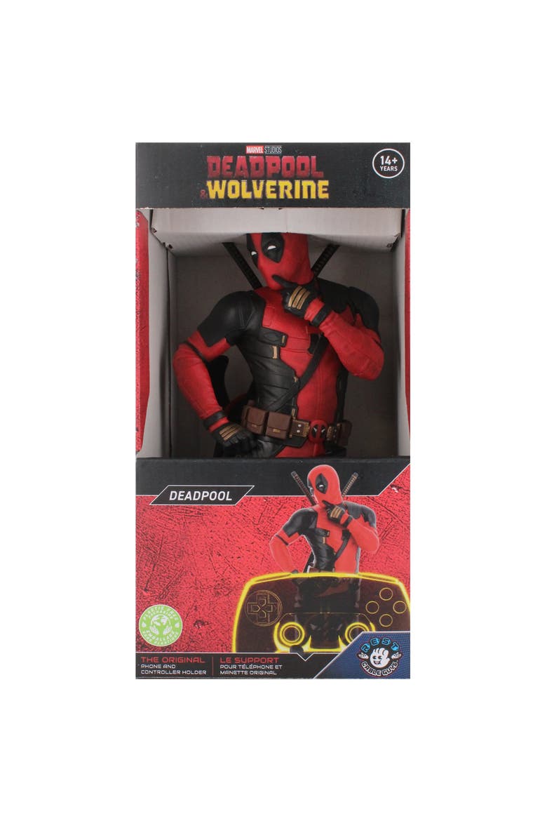 Marvel Deadpool 3 R.E.S.T Controller & Phone Holder, Alternate, color, Multicolored
