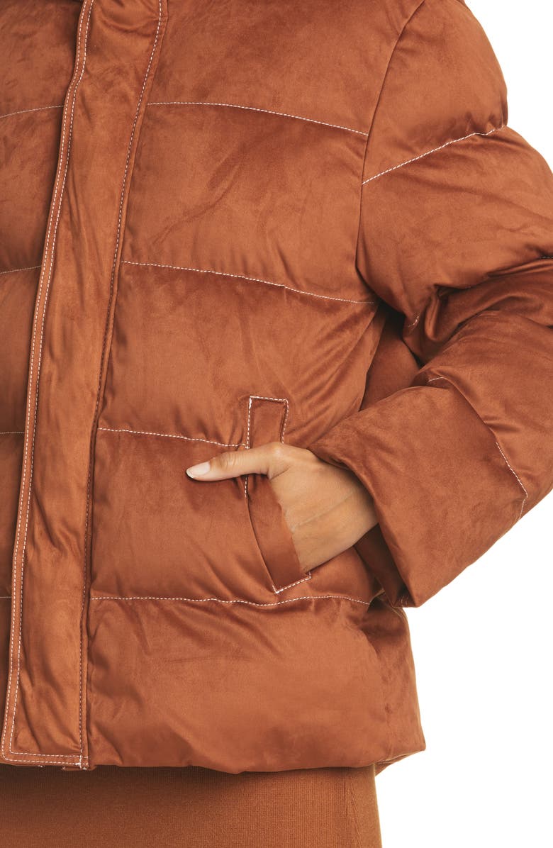 STAUD Ace Stand Collar Puffer Coat, Alternate, color, 