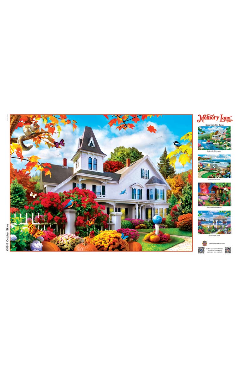 October Skies 300 Piece Jigsaw Puzzle, Alternate, color, Multicolor