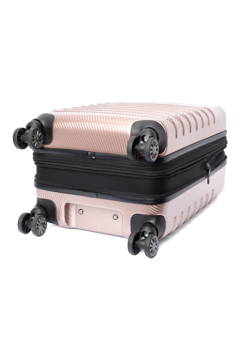 Rollmaster™ Lite 28-Inch Expandable Hardside Spinner Luggage, Alternate, color, ROSE CARBON FIBER