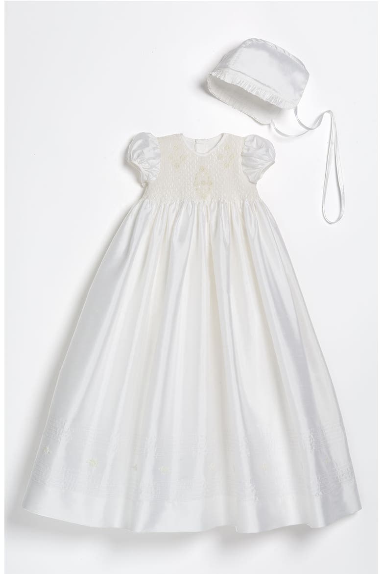 Silk Gown, Main, color, WHITE