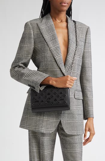 Paloma Studded Leather Clutch