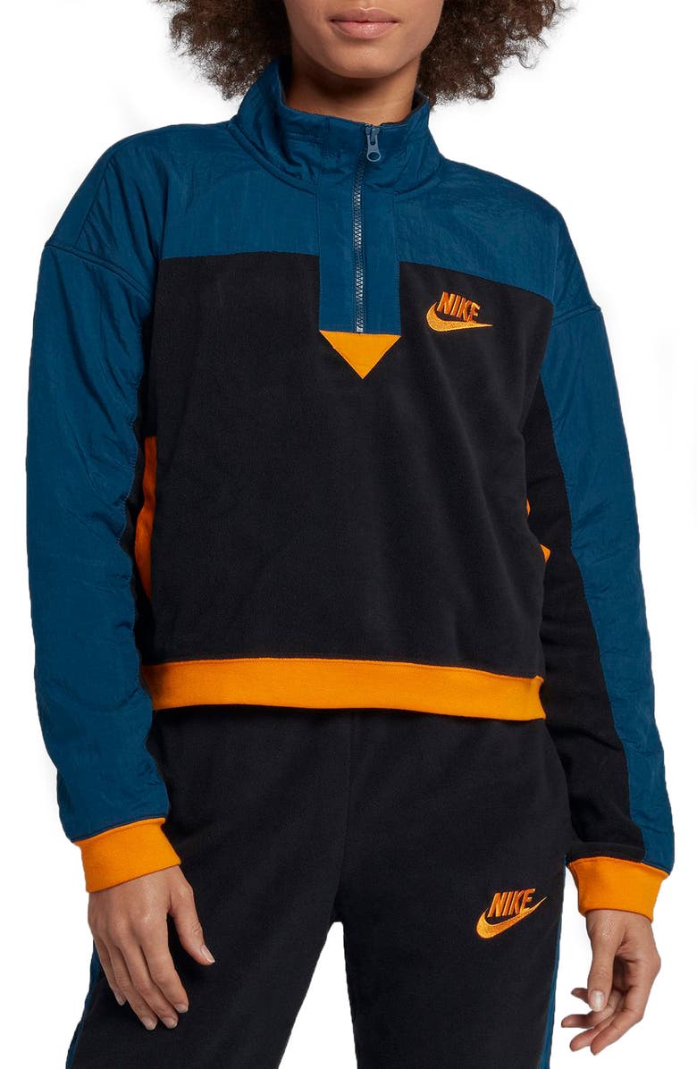Nike Sportswear Women's Half Zip Top, Main, color, 