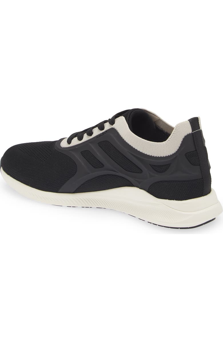 Naot Krypton Sneaker, Alternate, color, Black/ Grey Knit