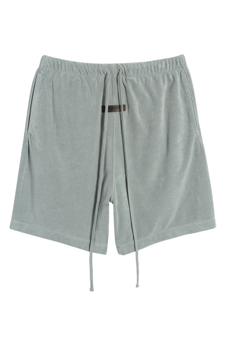 Fear of God Essentials Terry Cloth Shorts, Alternate, color, 
