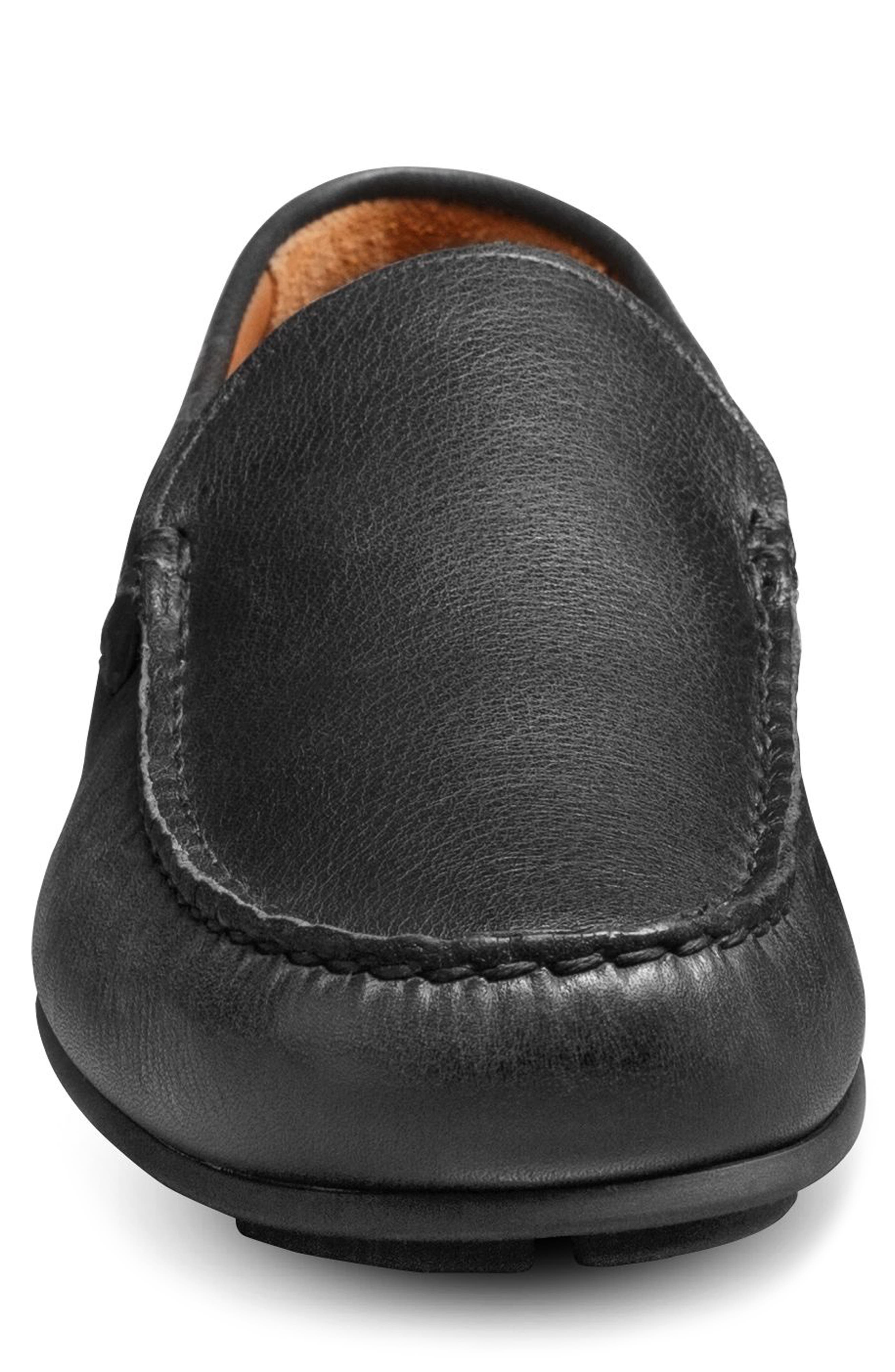 Allen Edmonds Santiago Driving Loafer, Alternate, color, Black