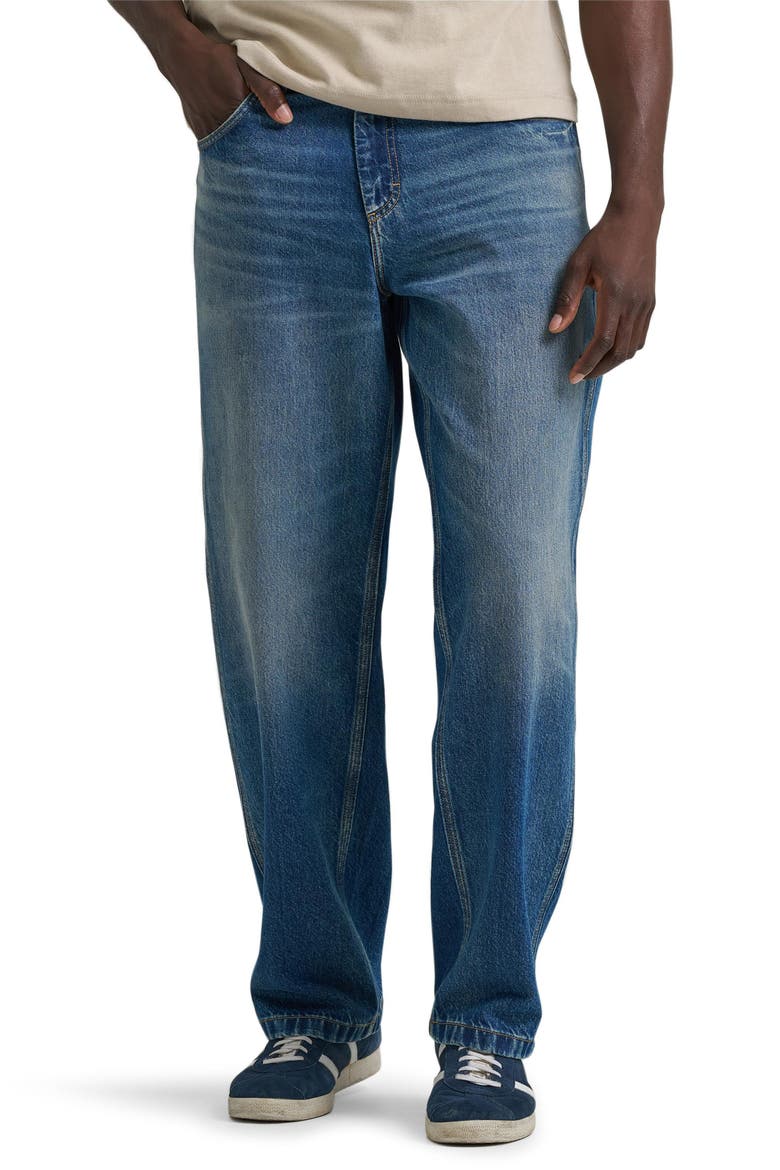 Henry Baggy Wide Leg Jeans, Main, color, LUCKY BLUE