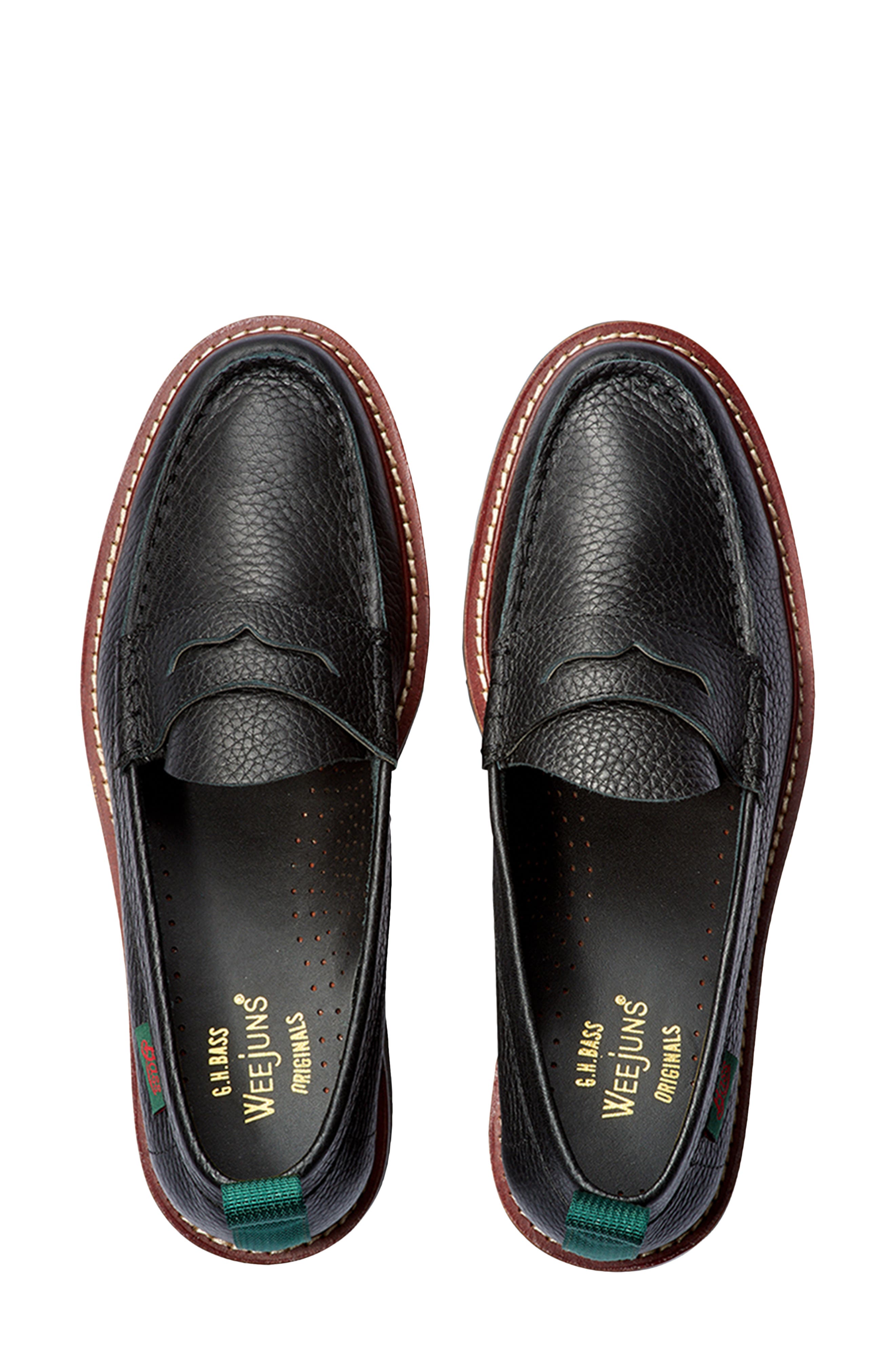 G.H. Bass Originals Modern Whitney 1936 Lug Sole Loafer, Alternate, color, 