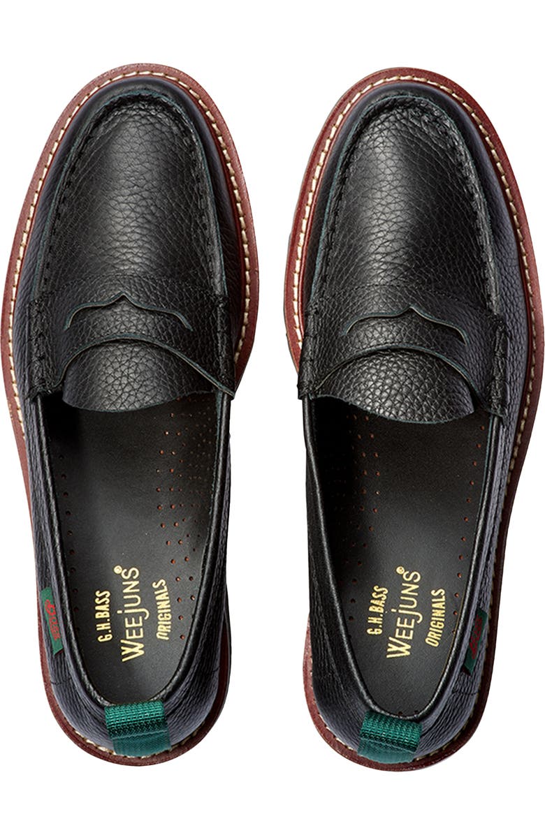 G.H. Bass Originals Modern Whitney 1936 Lug Sole Loafer, Alternate, color,