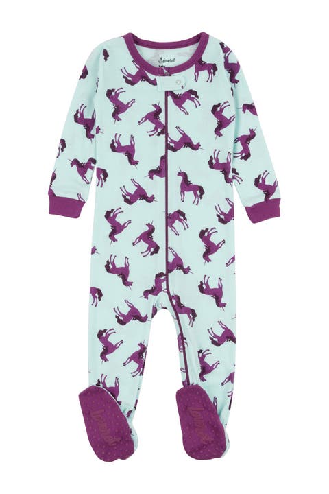Unicorn Cotton Footie Pajama