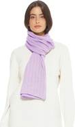Monticelli Cashmere Pure Cashmere Plush-Ribbed Scarf