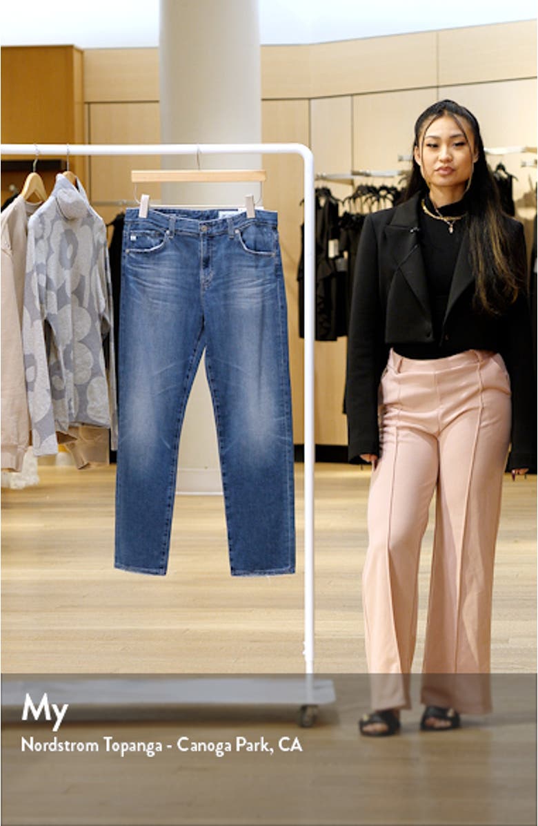 Ex-Boyfriend Mid Rise Slouchy Slim Jeans, sales video thumbnail