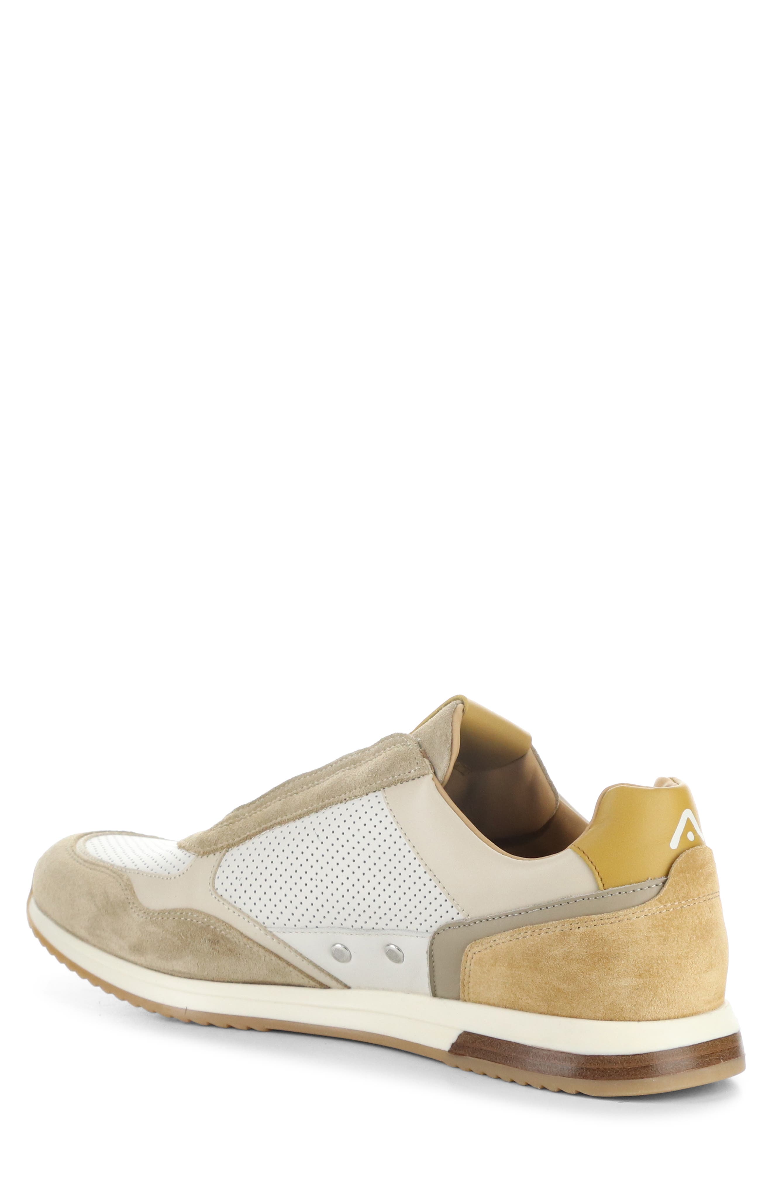 13956 Low Top Sneaker, Alternate, color, BEIGE/ OFF WHITE