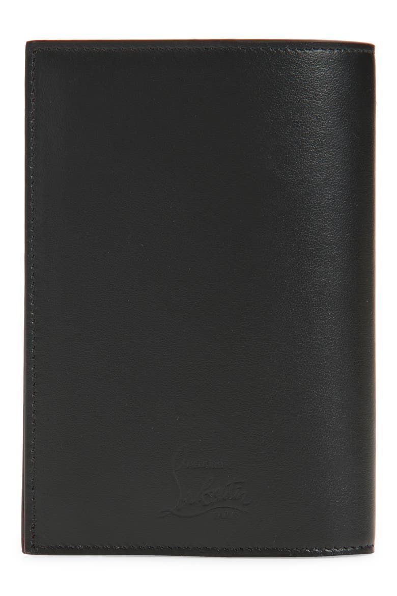 Mooncrest Passport Holder, Alternate, color, B078-BLACK/ GUN METAL