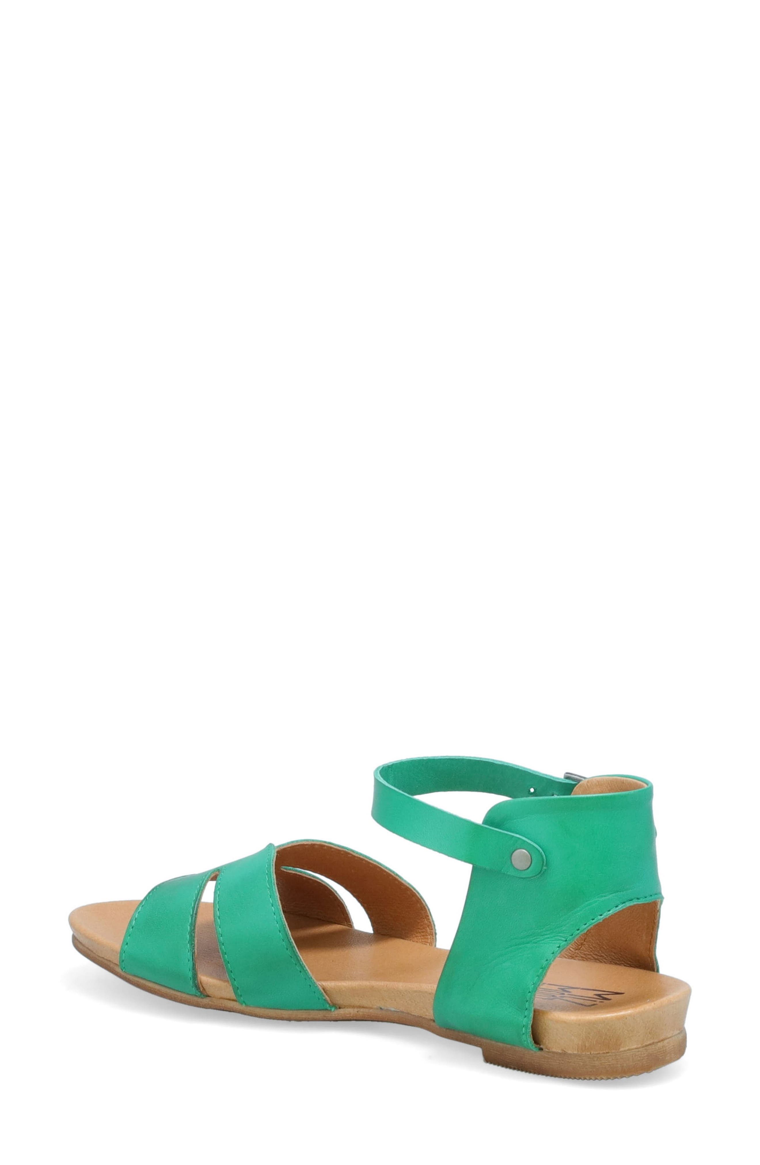 Miz Mooz Annalise Sandal, Alternate, color, Emerald