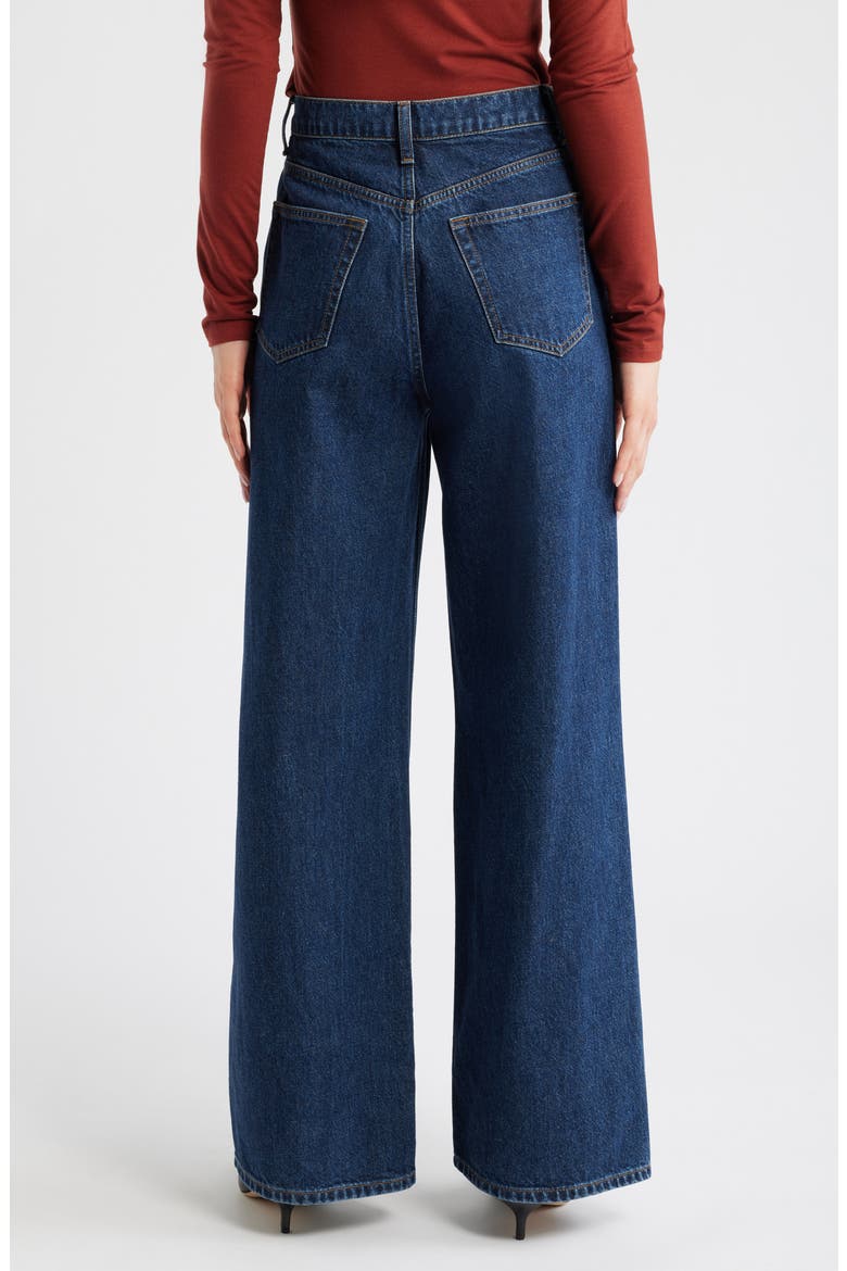 Cary Slouchy High Rise Wide Leg Jeans, Alternate, color, TITAN