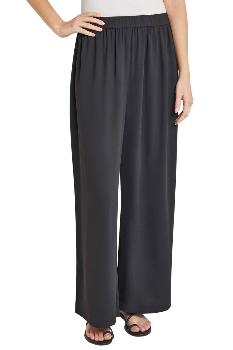 Wide Leg Pants, Main, color, BLACK