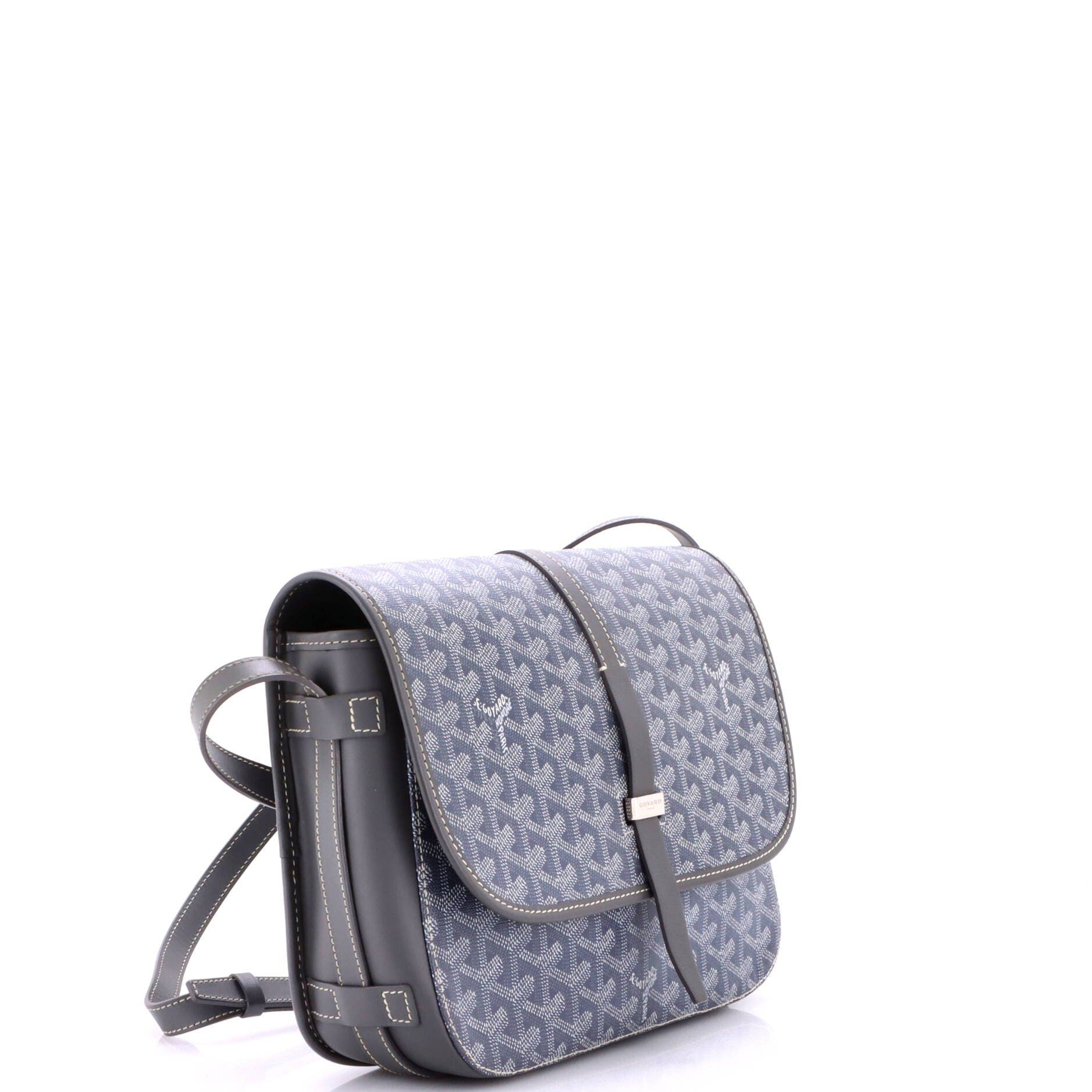 Belvedere II Messenger Bag Coated Canvas MM, Alternate, color, Grey