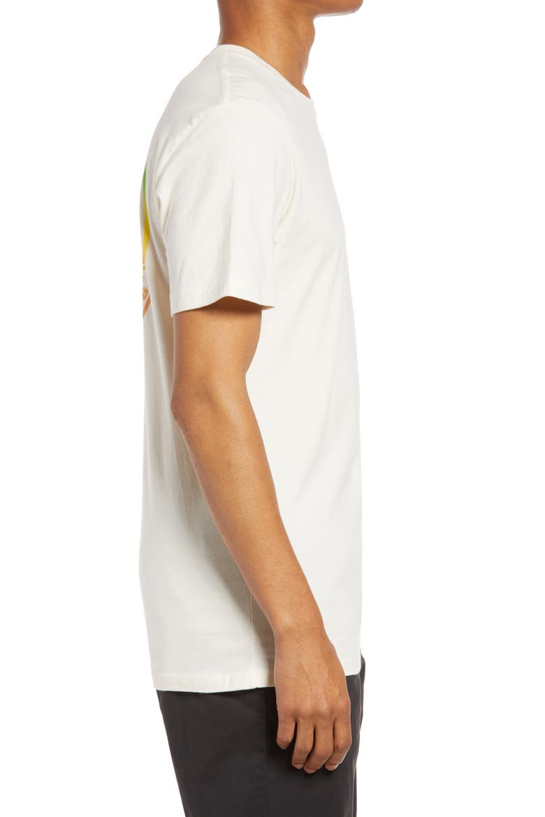 Washed Logo Graphic Tee, Alternate, color, ANTIQUE WHITE