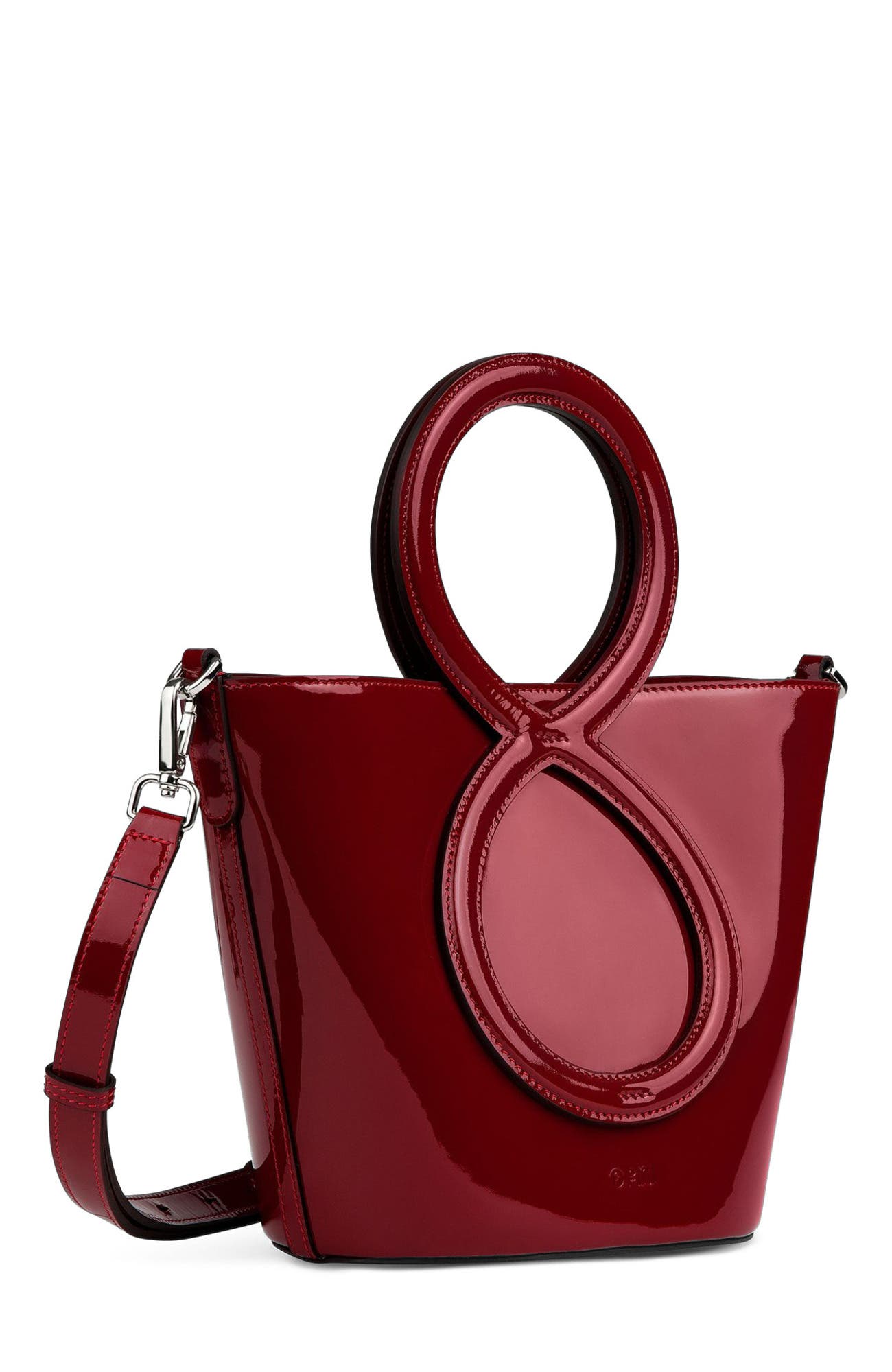 Infinity Bag - Patent Leather Red, Alternate, color, Red