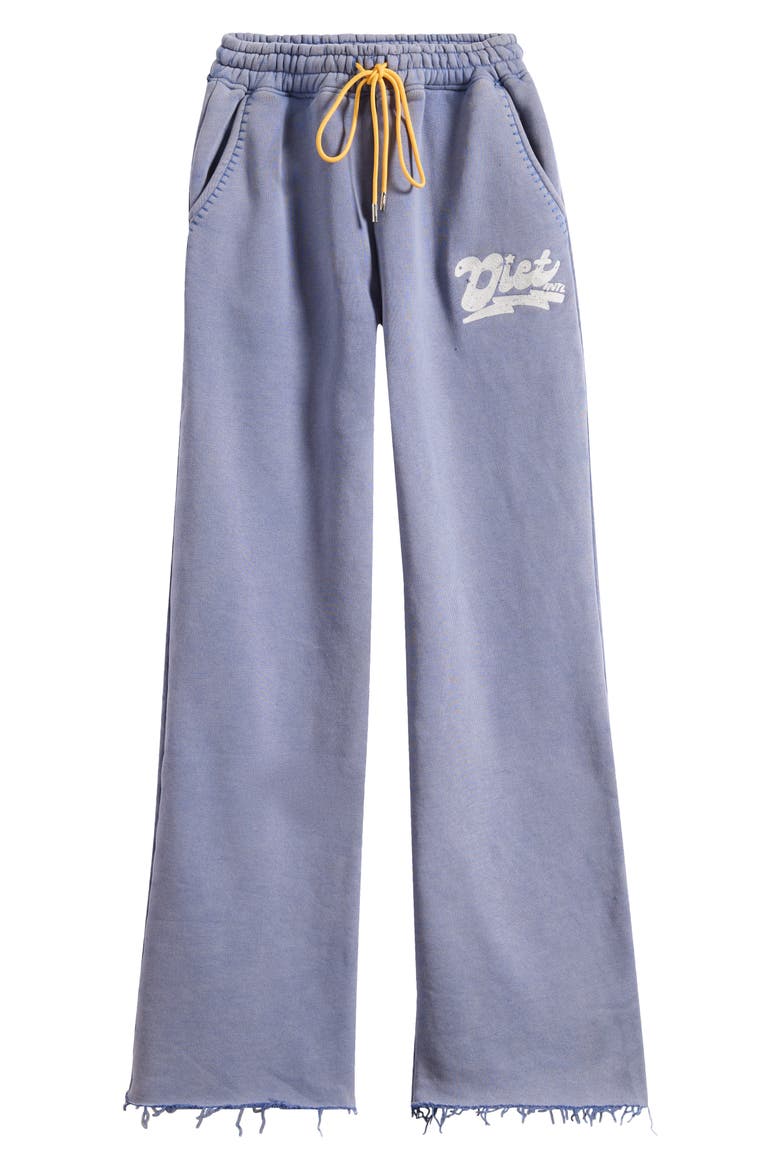 Bolt Sweatpants, Alternate, color, WASHED BLUE