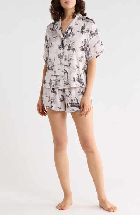 Ozzy Satin Short Pajamas