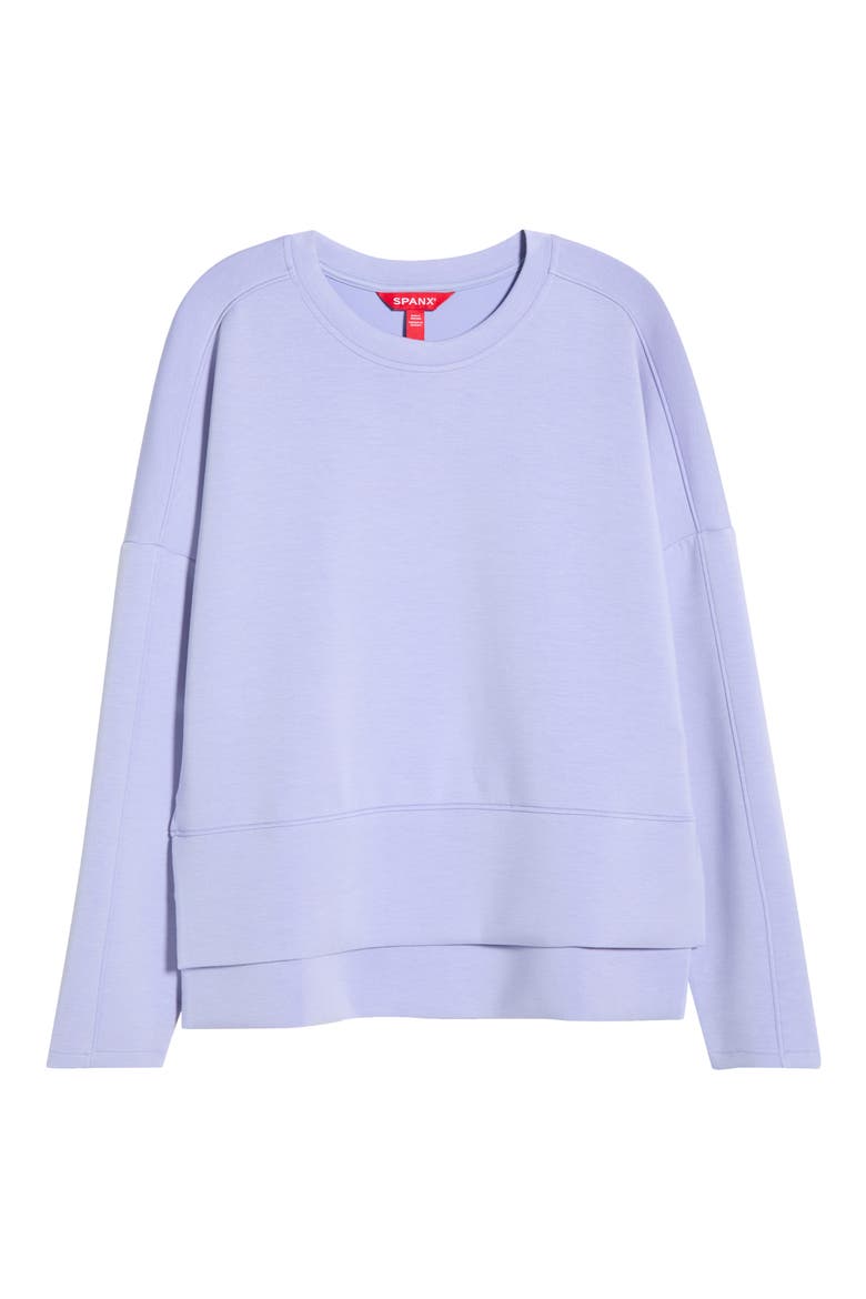 Air Essentials Tunic Sweatshirt, Alternate, color, ANEMONE