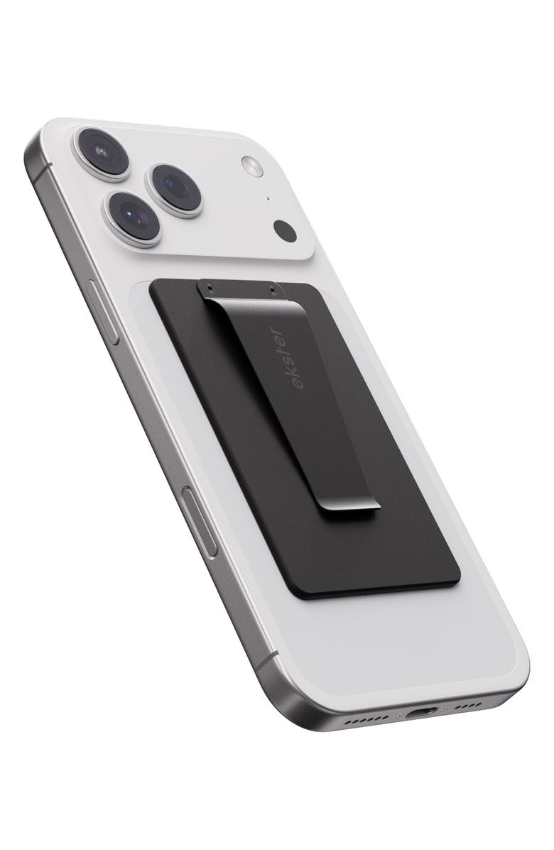 EKSTER MagSafe Cash Clip Backplate, Alternate, color, Black