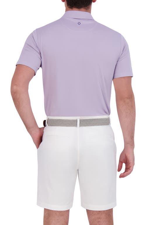 Ben Sherman Solid Tech Pique Sports Fit Polo In Lavender