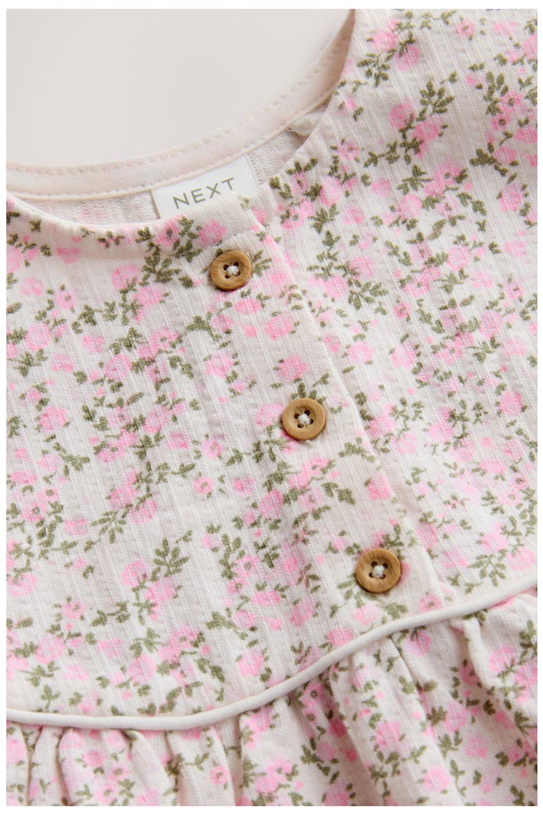 Kids' Ditsy Floral Cotton Dress, Alternate, color, PINK