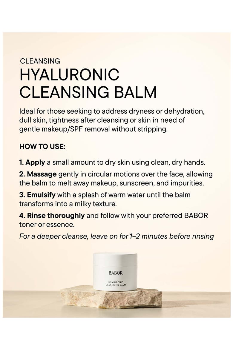 Hyaluronic Cleansing Balm, Alternate, color, NO COLOR