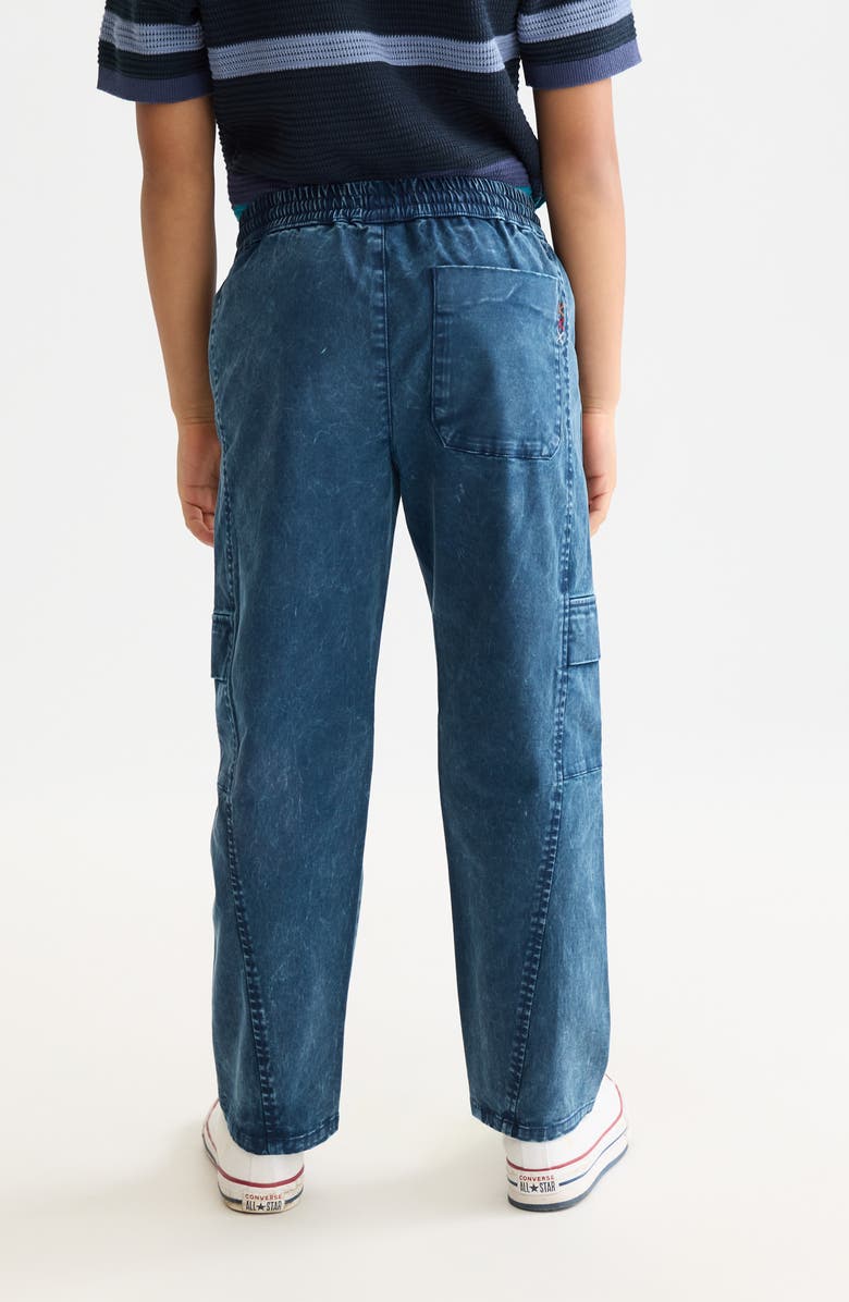 Scotch & Soda Kids' Pull-On Straight Leg Cargo Pants, Alternate, color,