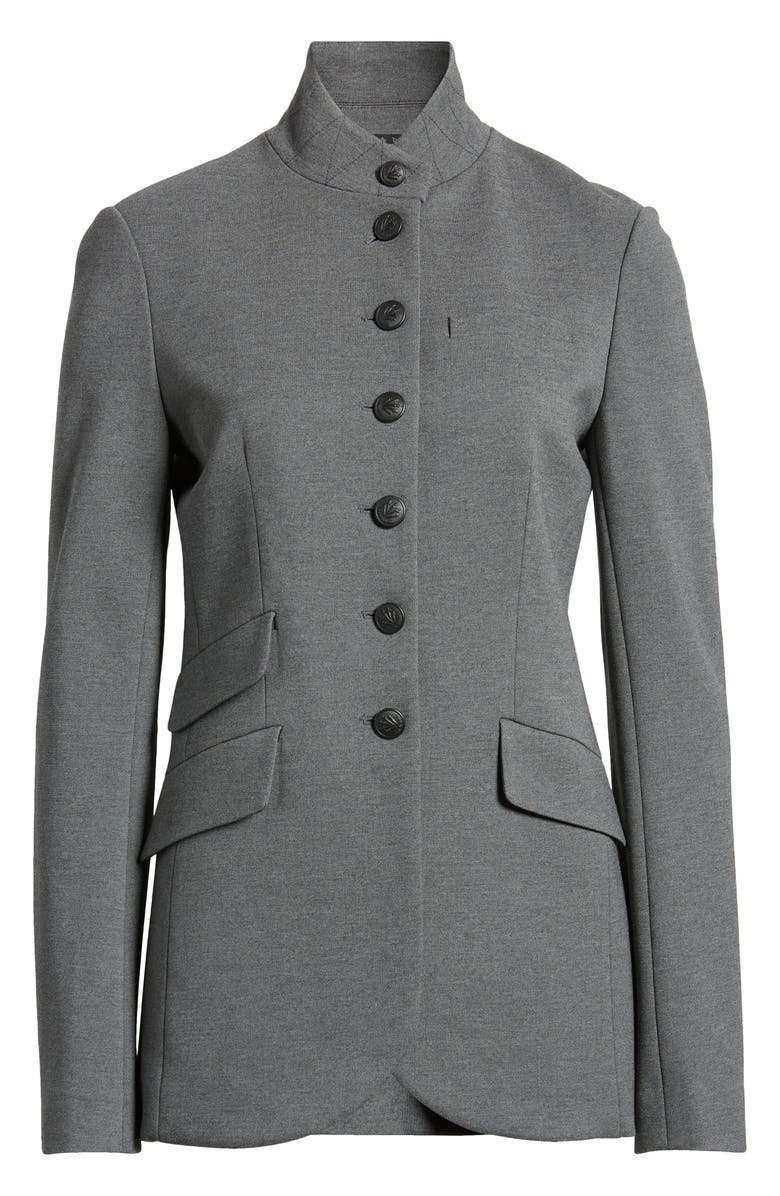 rag & bone Slade Long Ponte Knit Blazer, Alternate, color,