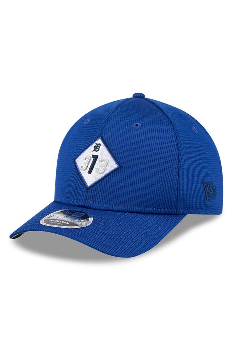 New Era Men's New Era Blue Detroit Tigers City Connect Batting Practice 9FORTY M-Crown Adjustable Hat, Main, color, Blue