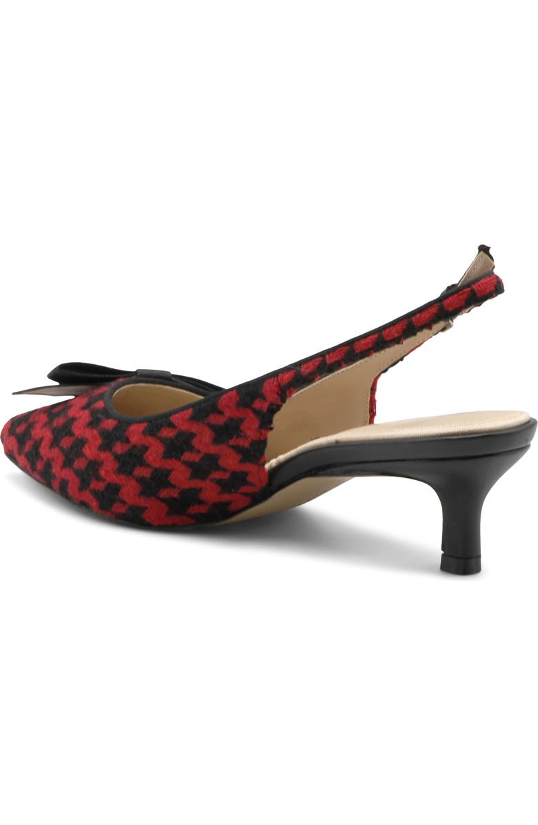 Adrienne Vittadini Sachem Slingback Pump, Alternate, color, Red Black