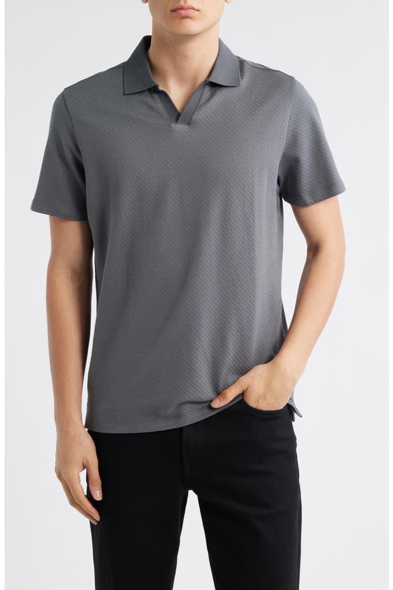 Lake City Johnny Collar Polo, Main, color, GREY