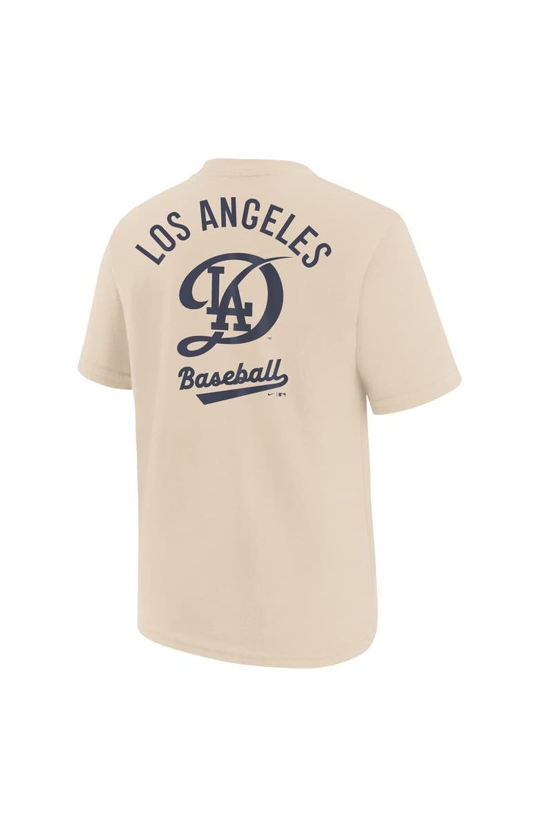 Nike Youth Nike  Natural Los Angeles Dodgers City Connect T-Shirt, Alternate, color, 