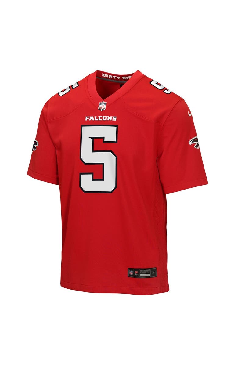 Nike Youth Nike Drake London Red Atlanta Falcons Game Jersey, Alternate, color, Red