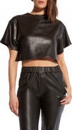 AS by DF Beck Upcycled Leather Tee