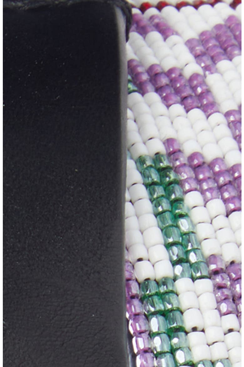 Betsy Beaded Leather Belt, Alternate, color, LILAC