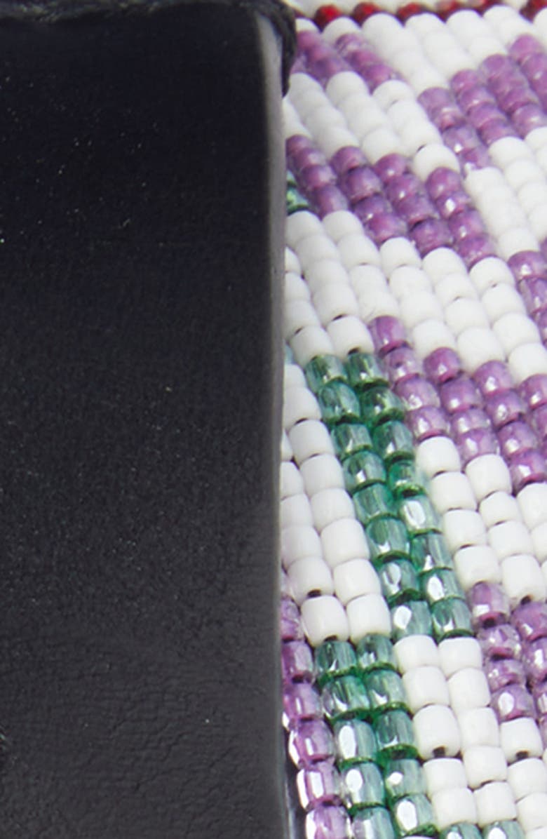 Isabel Marant Betsy Beaded Leather Belt, Alternate, color, 