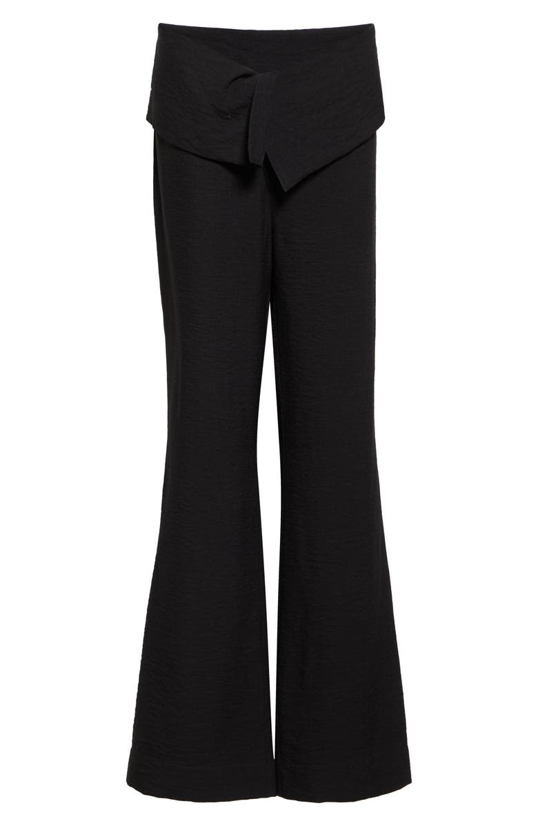 EMILY DAWN LONG Blake Fold Over Pants, Alternate, color, Black