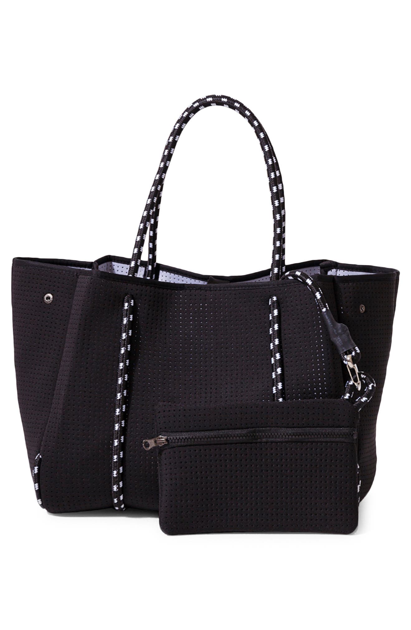 POP UPS BRAND Everyday Neoprene Tote, Alternate, color, Black