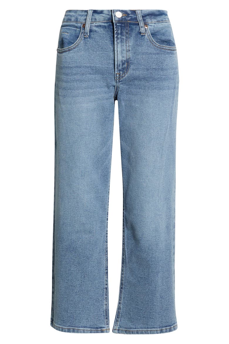 Dover Crop Straight Leg Jeans, Alternate, color, LIGHT AGED WASH