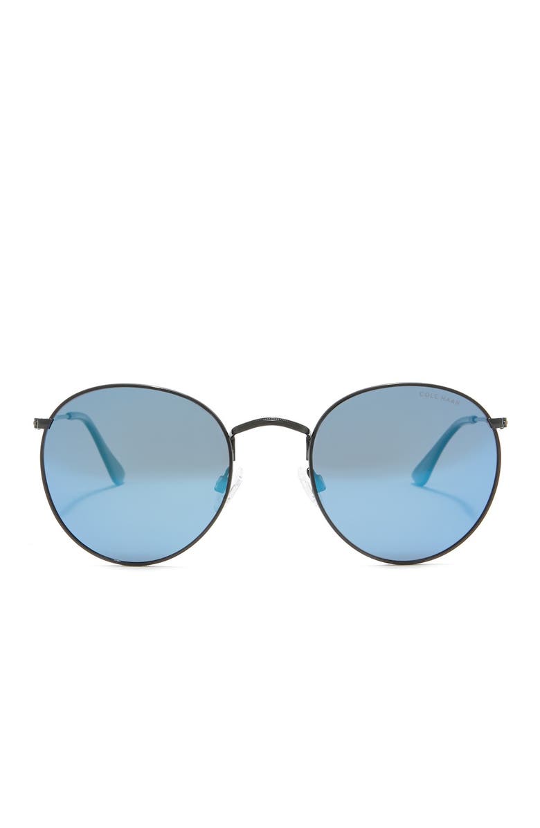 Cole Haan 53mm Metal Round Sunglasses, Alternate, color, 