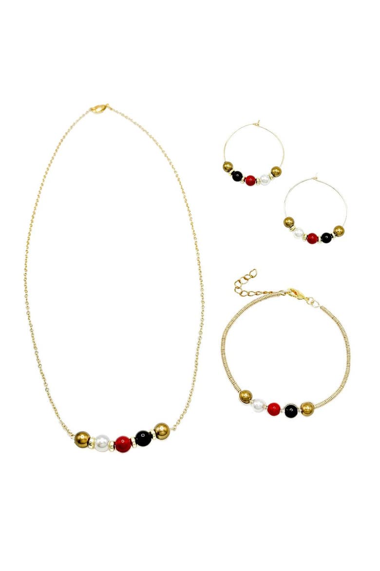 His-Story Bangle Bracelet, Alternate, color, Gold