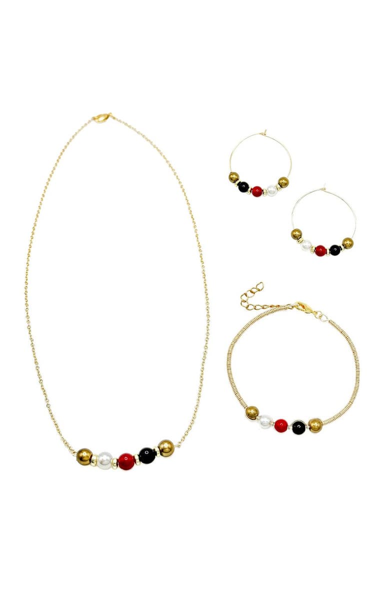 Alegria Accessories His-Story Bangle Bracelet, Alternate, color, Gold