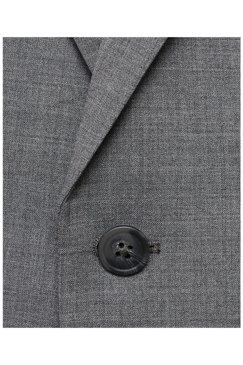 Turin Solid Wool Sport Coat, Alternate, color, GREY